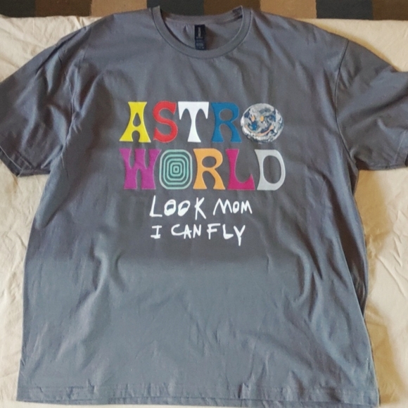 Travis Scott Inspired -Astro World Look Mom I can fly - Picture 3 of 9